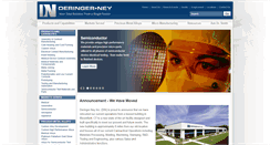 Desktop Screenshot of deringerney.com